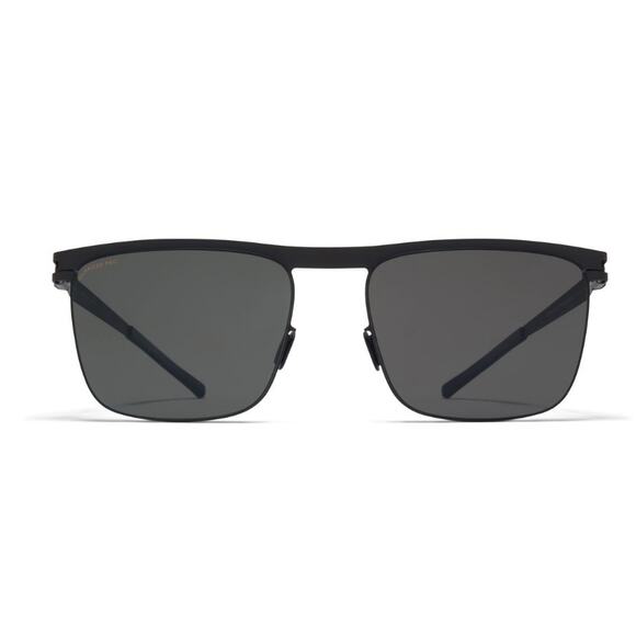 Mykita No1 Sun Will Matte Black Polarized Pro Hi-ConGrey Sunglasses - Picture 2 of 6